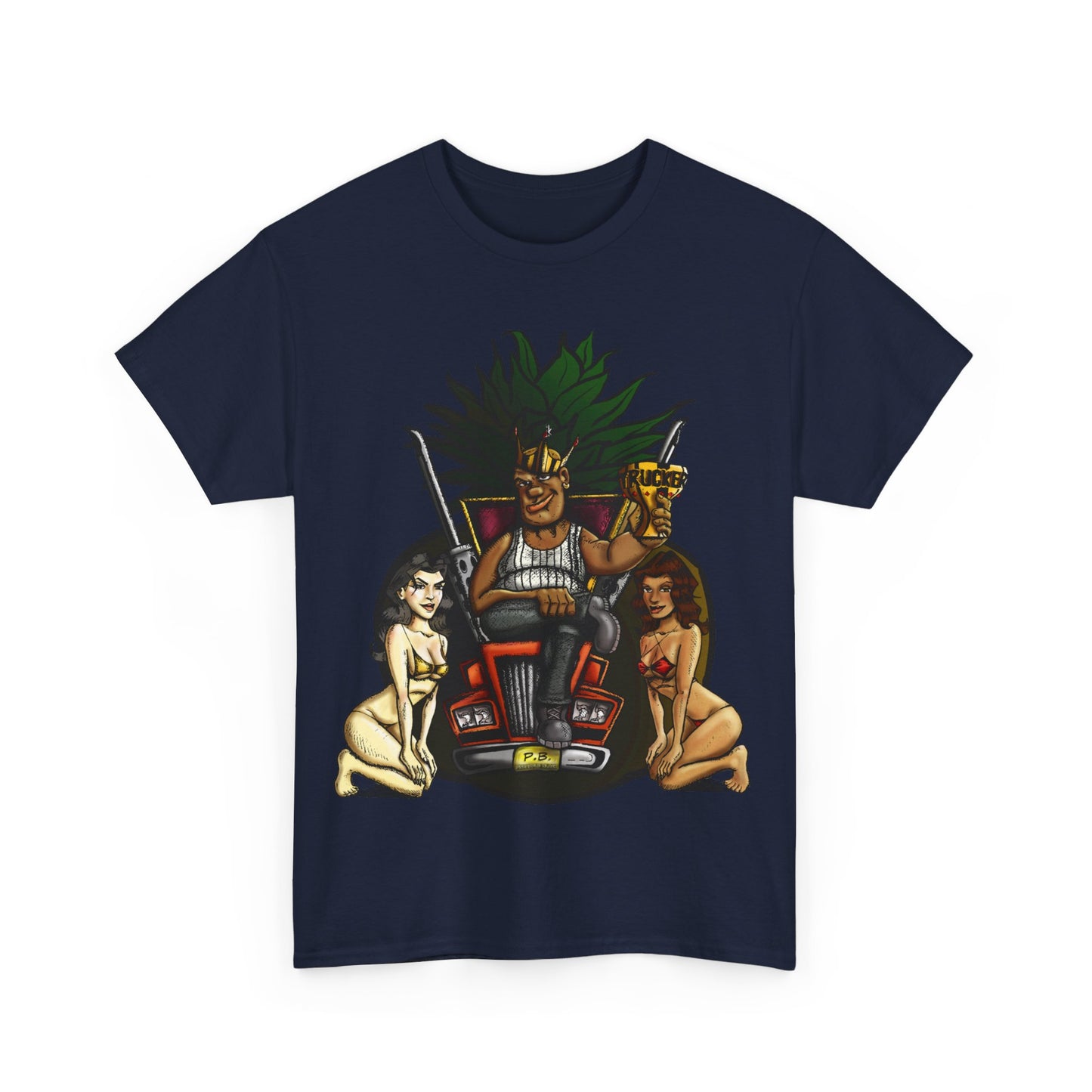 Highway King Truck t-shirt, urban design, trucker shirt