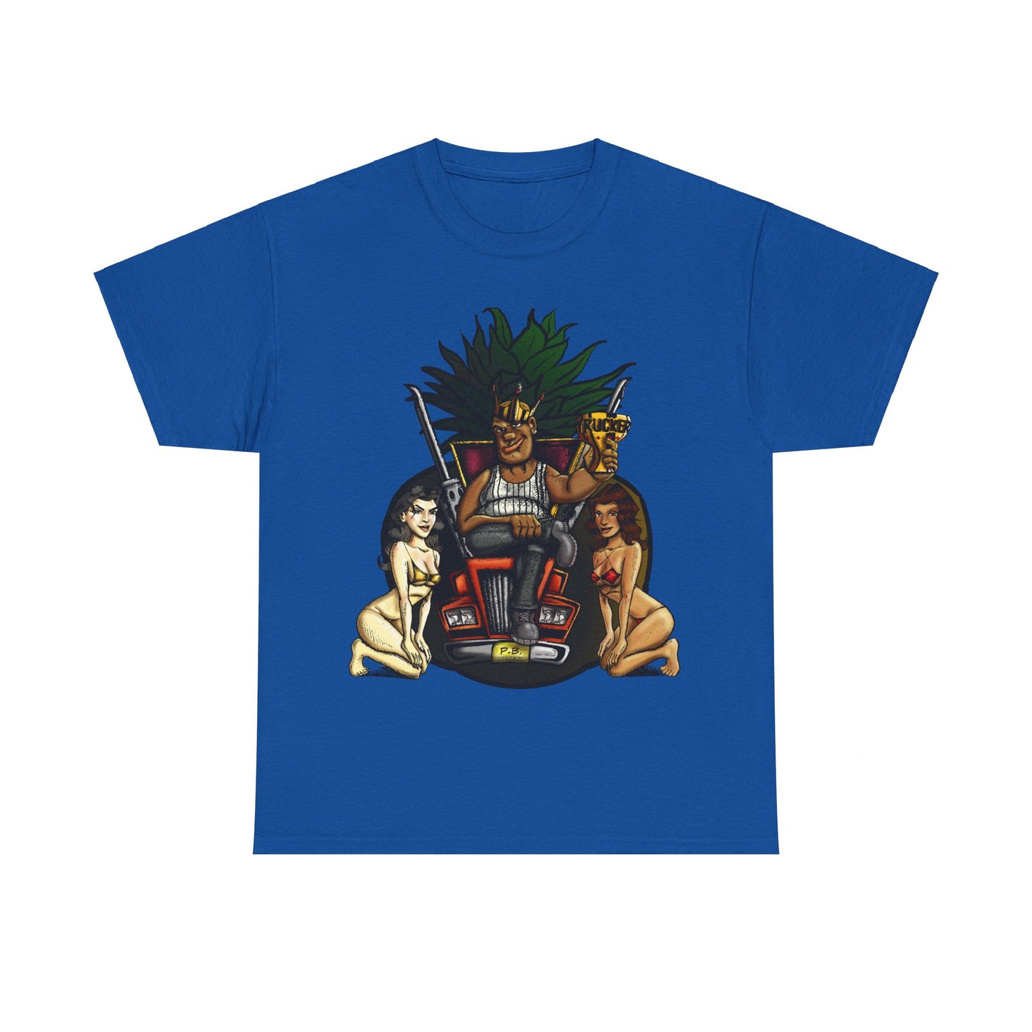 Highway King Truck t-shirt, urban design, trucker shirt