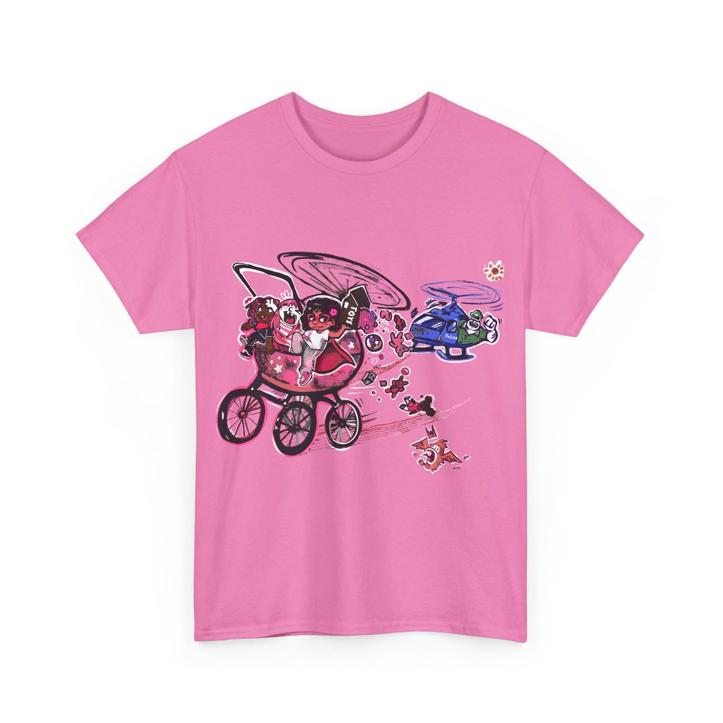 Adults, TINY TODDLER ADVENTURES, Unisex Heavy Cotton Tee