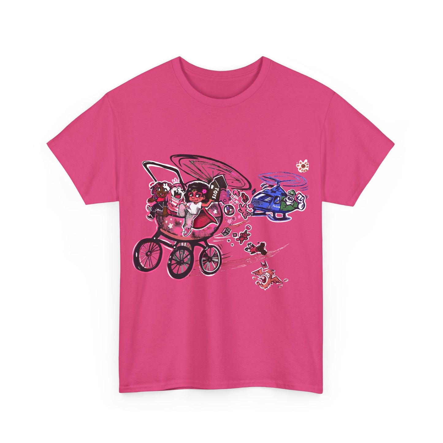 Adults, TINY TODDLER ADVENTURES, Unisex Heavy Cotton Tee