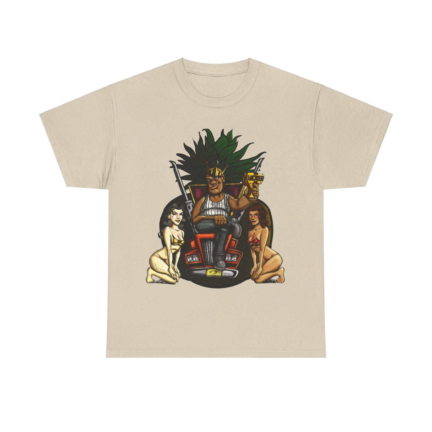 Highway King Truck t-shirt, urban design, trucker shirt