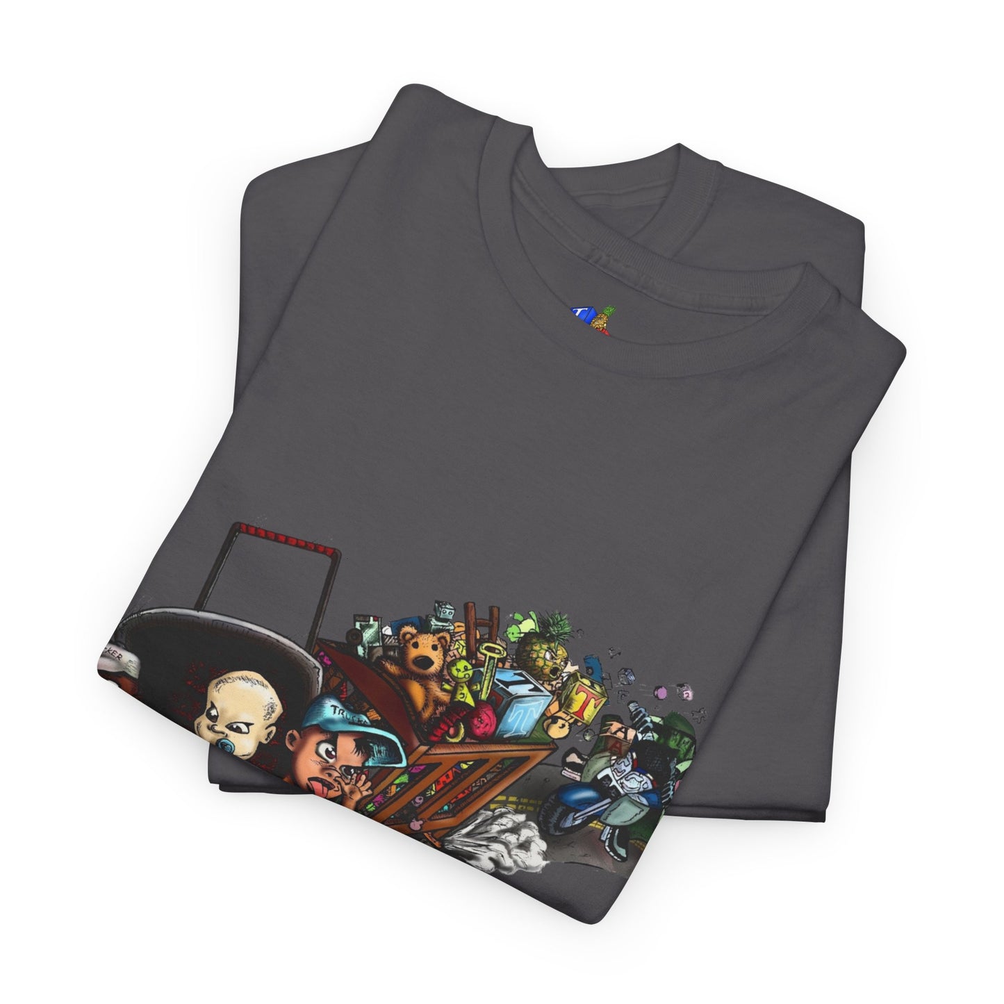 Adults Tiny Toddler Adventure Heavy Cotton Tee