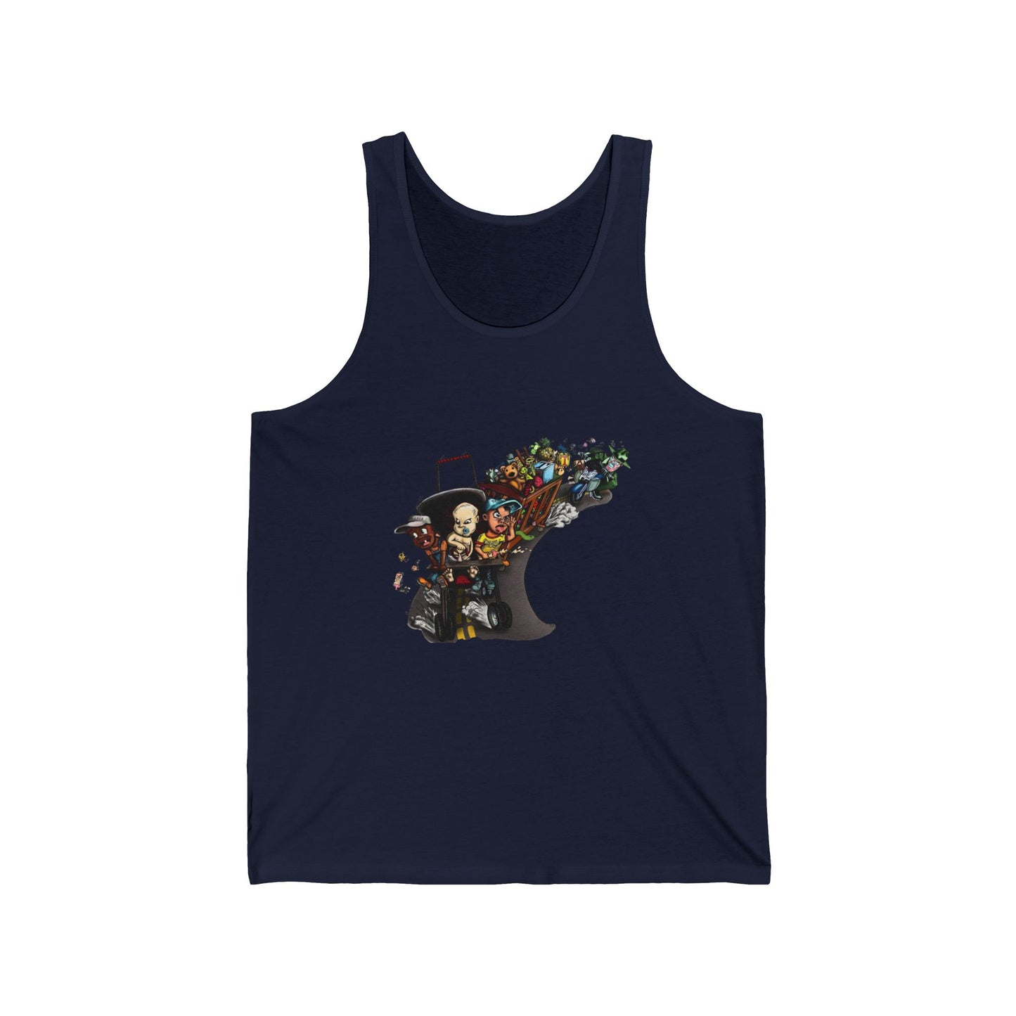 Adult women T.T.A Baby trukers. Jersey Tank