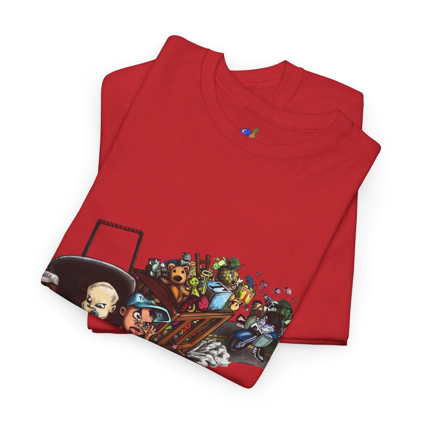Adults Tiny Toddler Adventure Heavy Cotton Tee