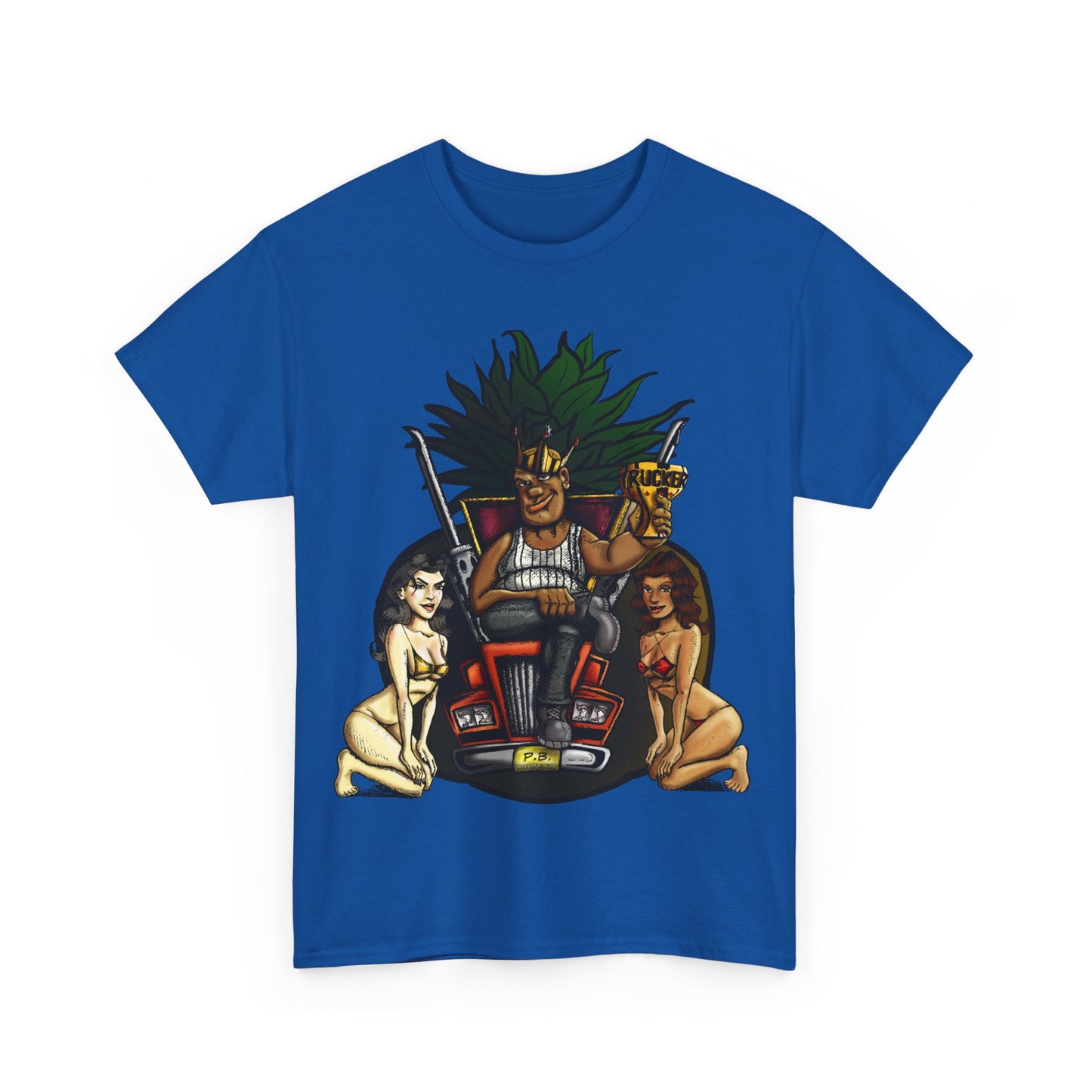 Highway King Truck t-shirt, urban design, trucker shirt