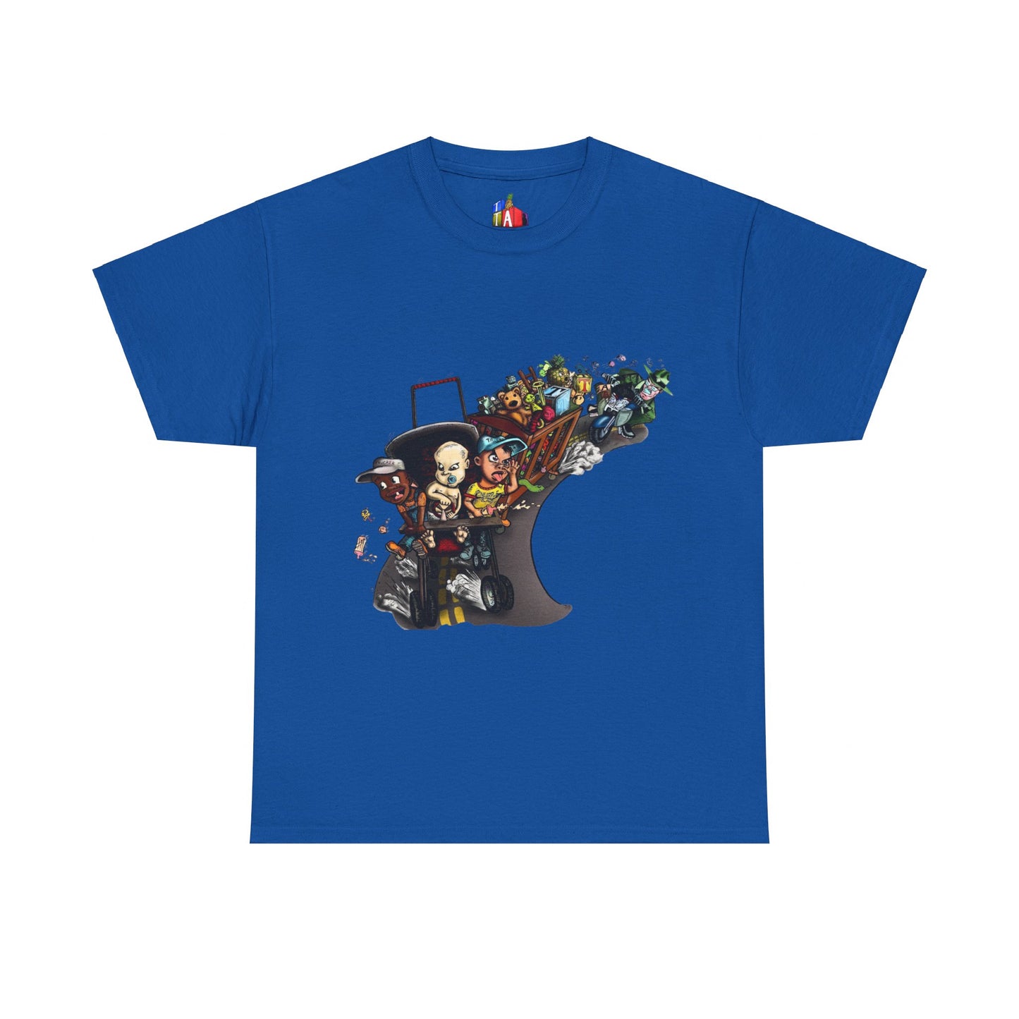 Adults Tiny Toddler Adventure Heavy Cotton Tee