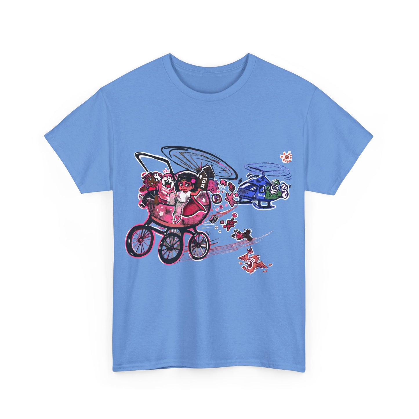 Adults, TINY TODDLER ADVENTURES, Unisex Heavy Cotton Tee