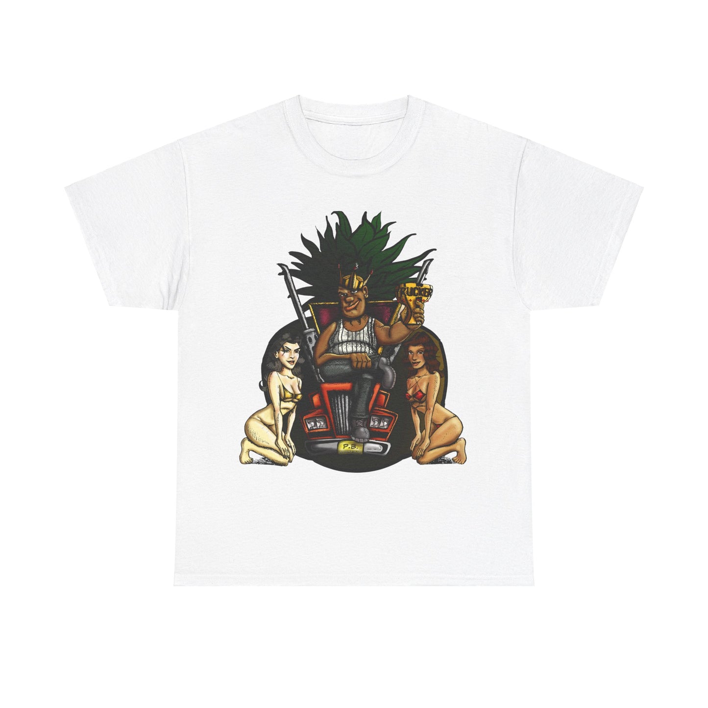 Highway King Truck t-shirt, urban design, trucker shirt