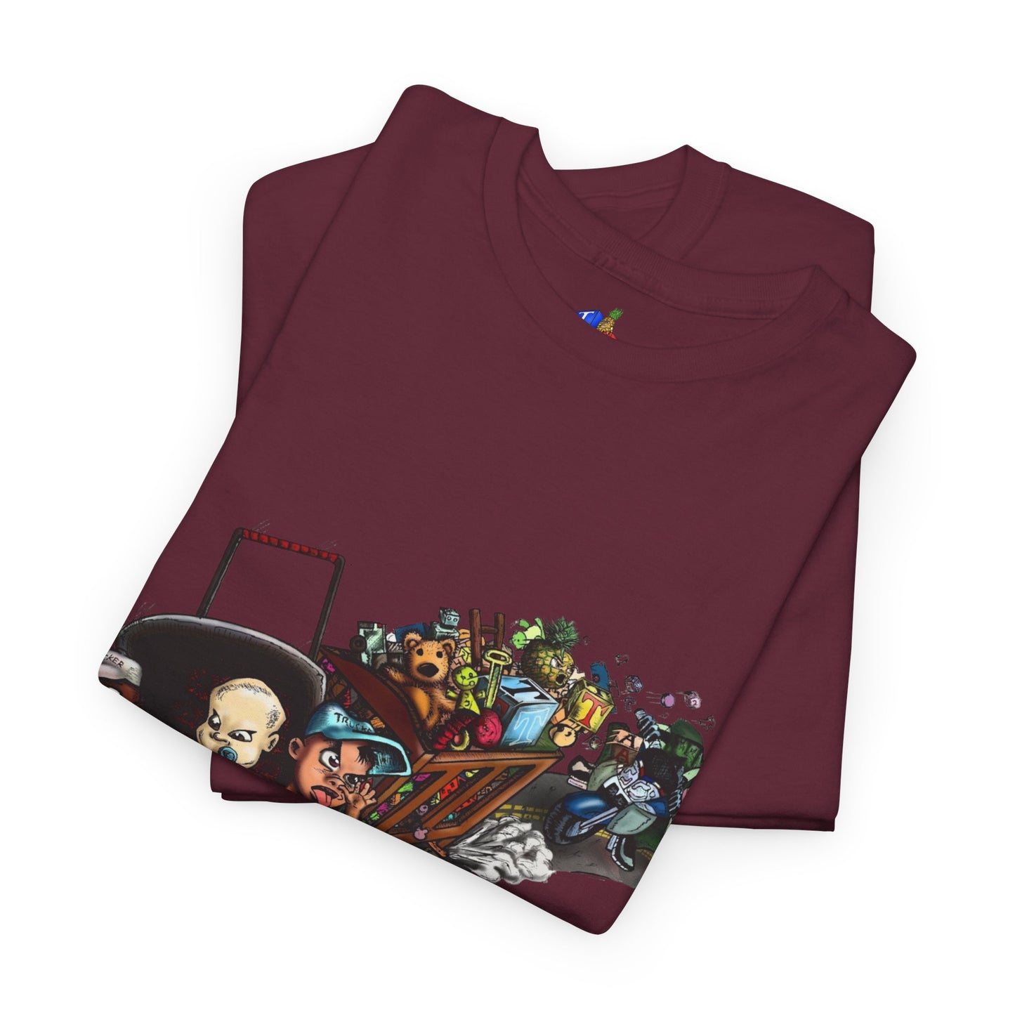 Adults Tiny Toddler Adventure Heavy Cotton Tee