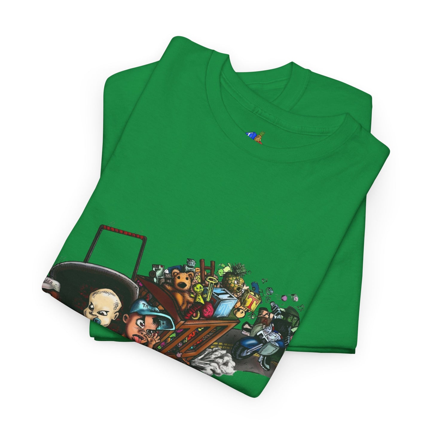 Adults Tiny Toddler Adventure Heavy Cotton Tee