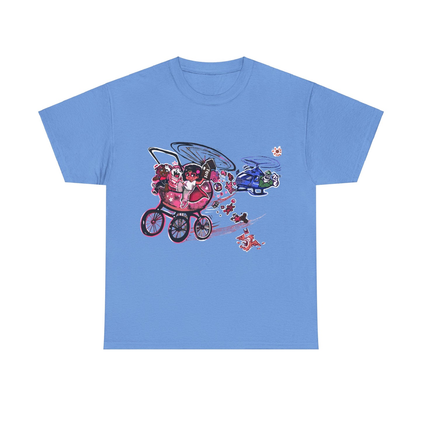 Adults, TINY TODDLER ADVENTURES, Unisex Heavy Cotton Tee