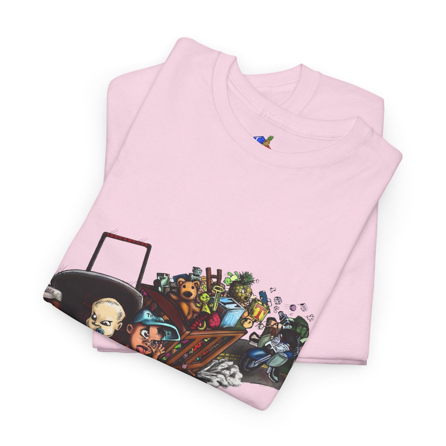 Adults Tiny Toddler Adventure Heavy Cotton Tee