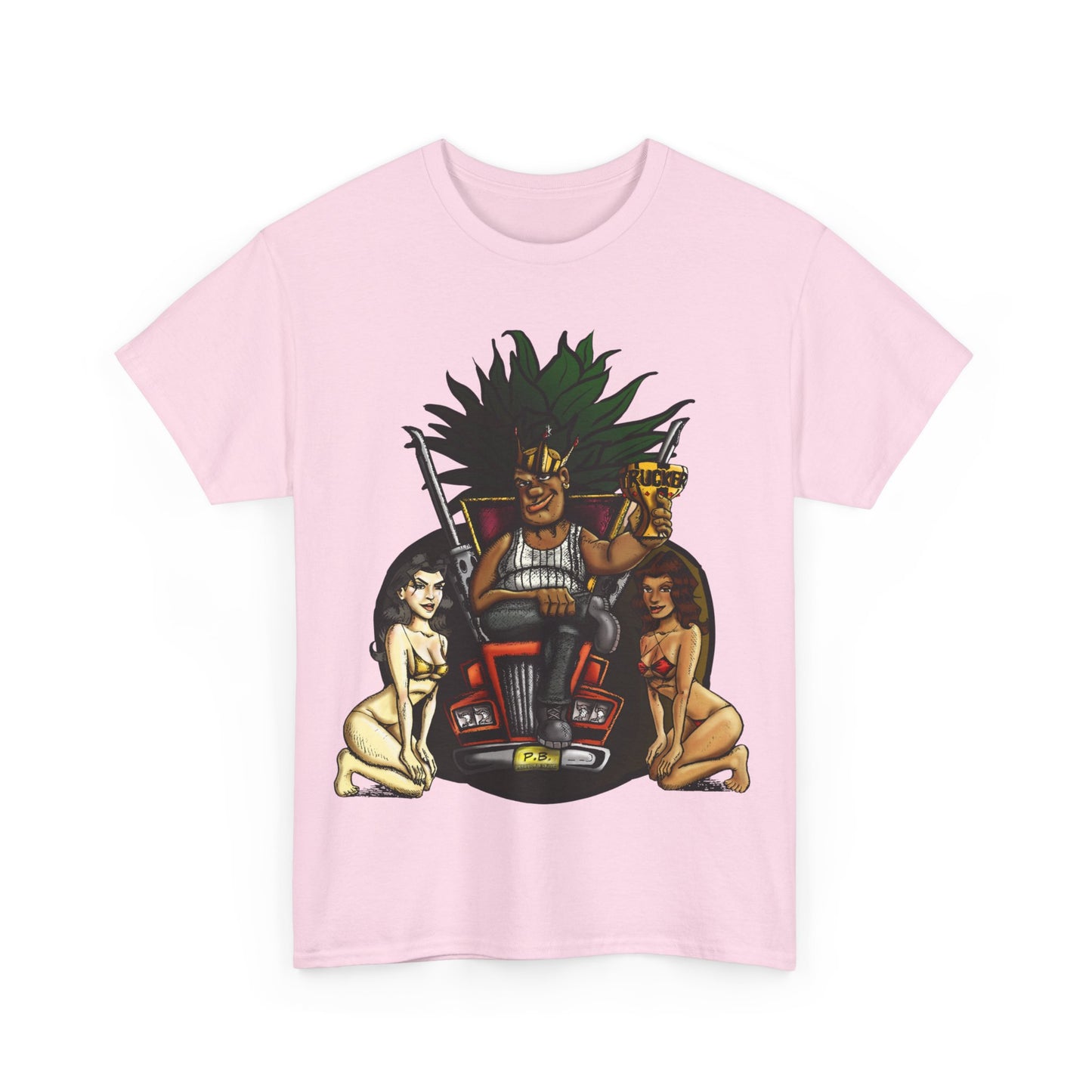 Highway King Truck t-shirt, urban design, trucker shirt