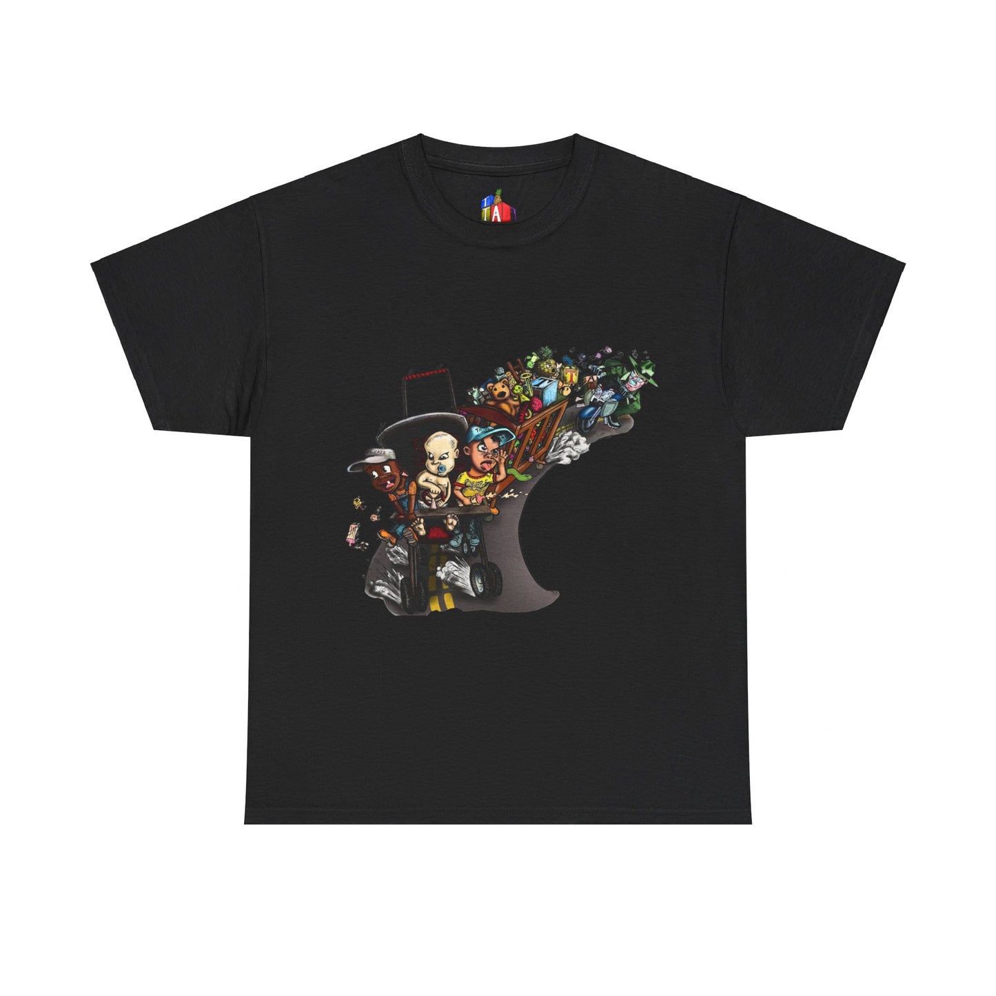 Adults Tiny Toddler Adventure Heavy Cotton Tee