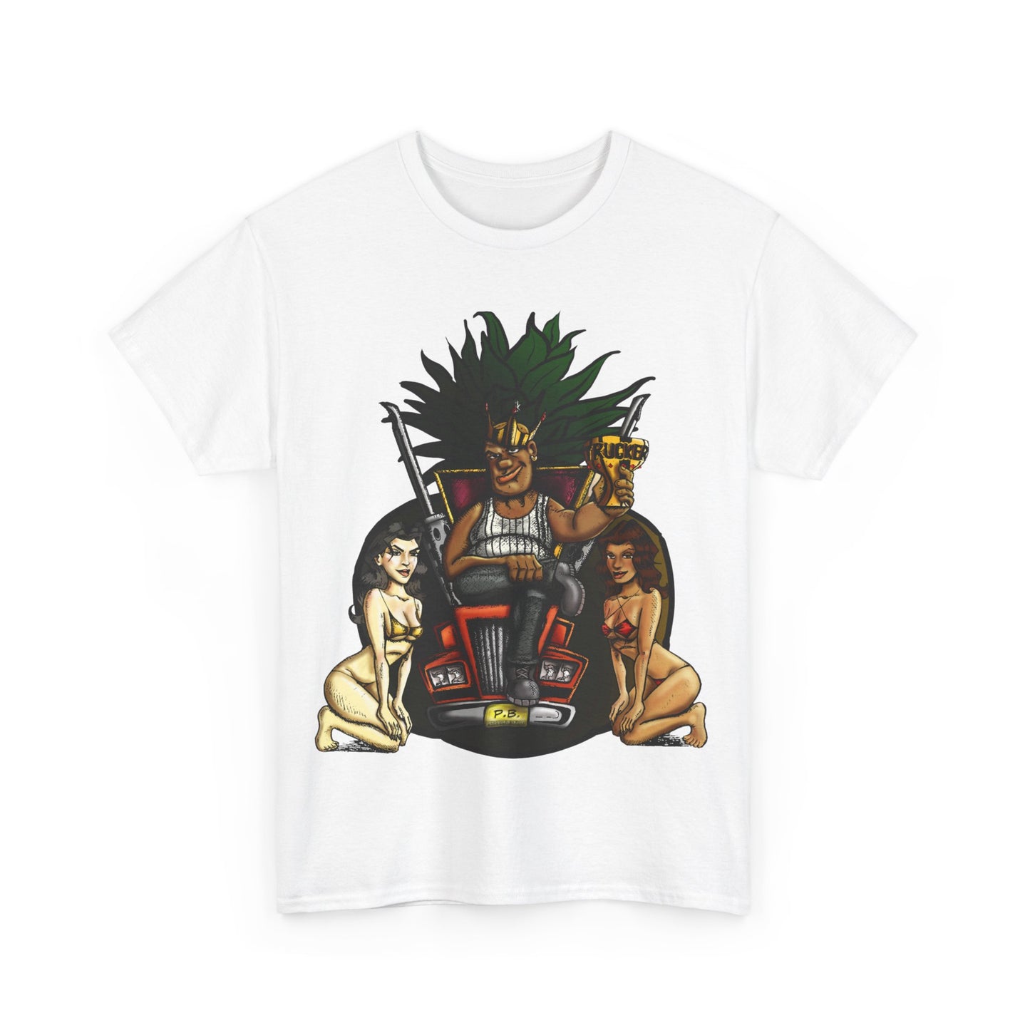 Highway King Truck t-shirt, urban design, trucker shirt