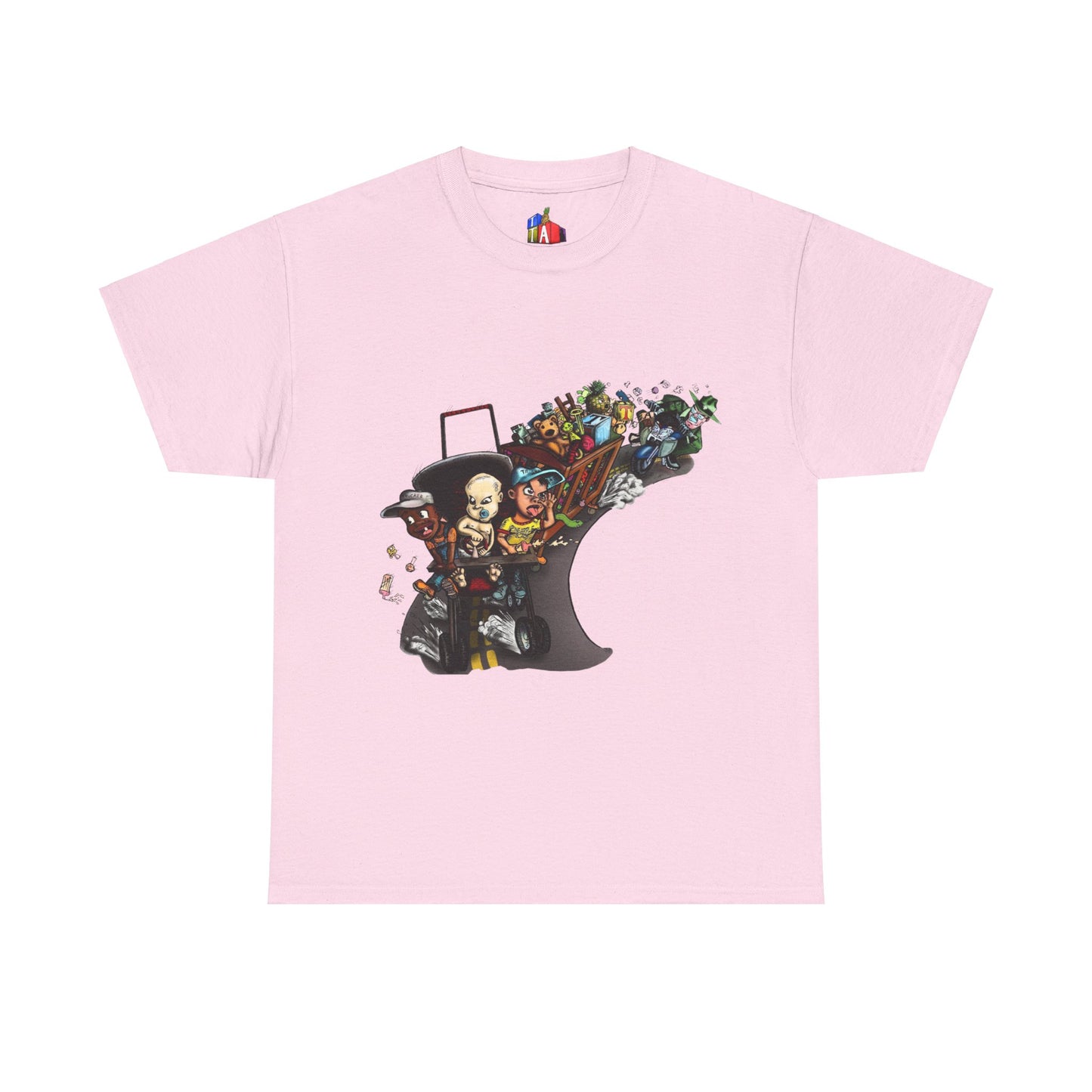 Adults Tiny Toddler Adventure Heavy Cotton Tee