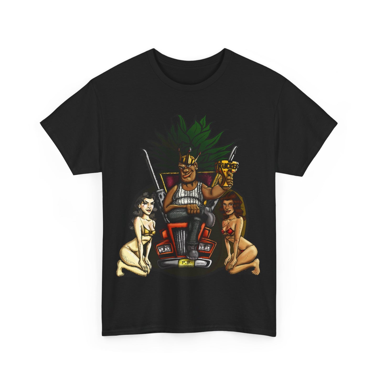 Highway King Truck t-shirt, urban design, trucker shirt