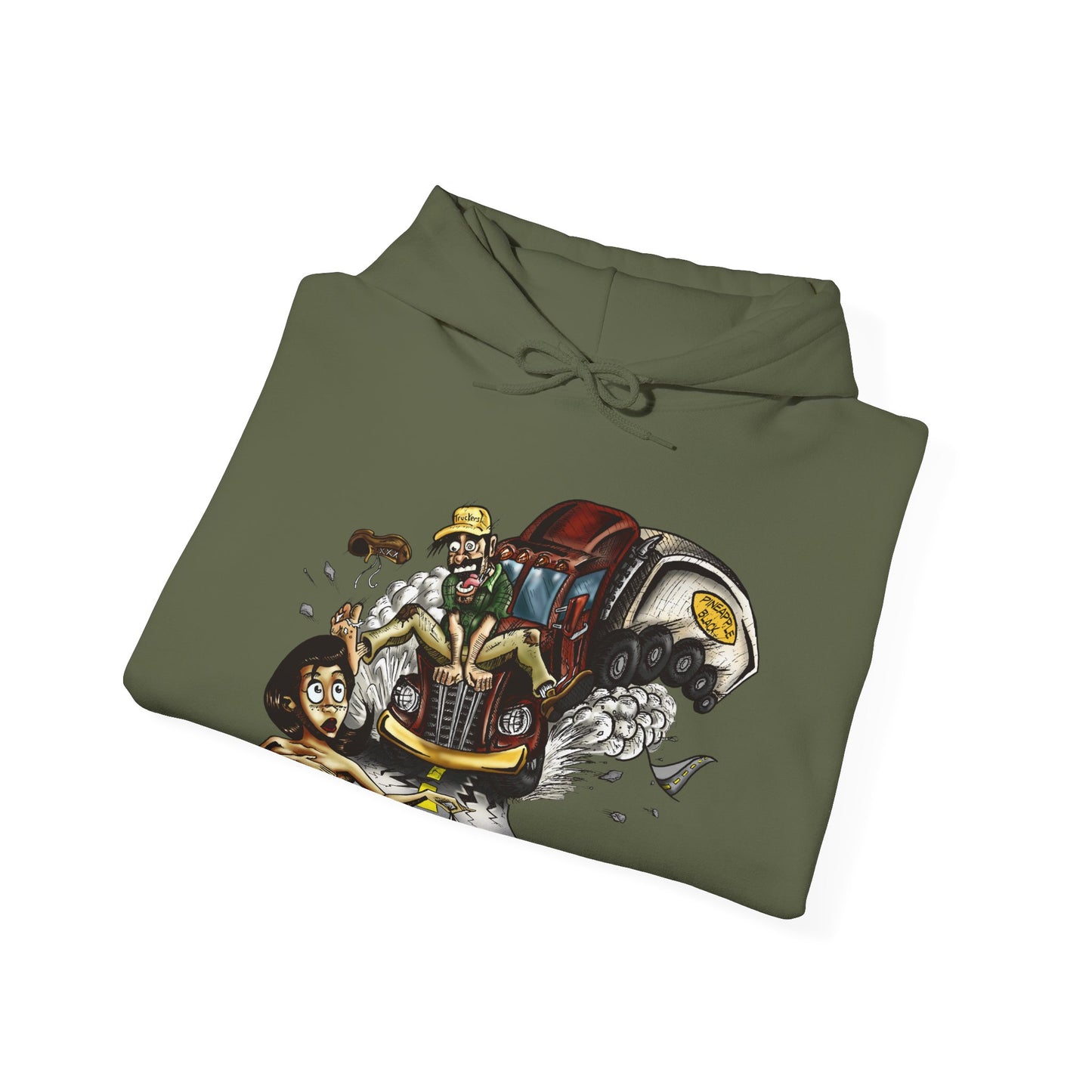 Wild Man Rider, Unisex Heavy Blend™ Hooded Sweatshirt