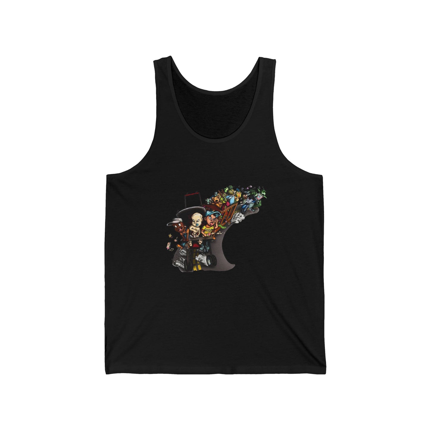 Adult women T.T.A Baby trukers. Unisex Jersey Tank