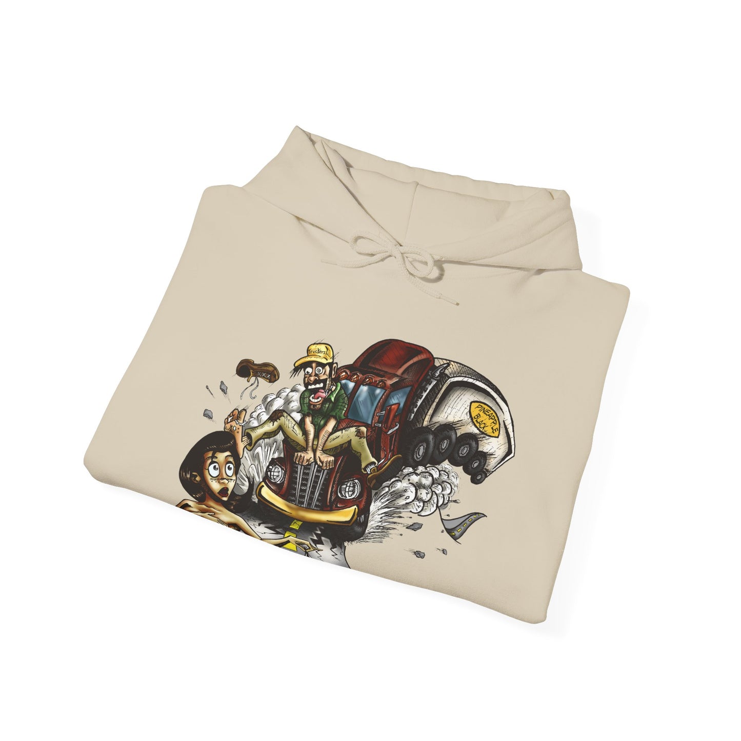 Wild Man Rider, Unisex Heavy Blend™ Hooded Sweatshirt