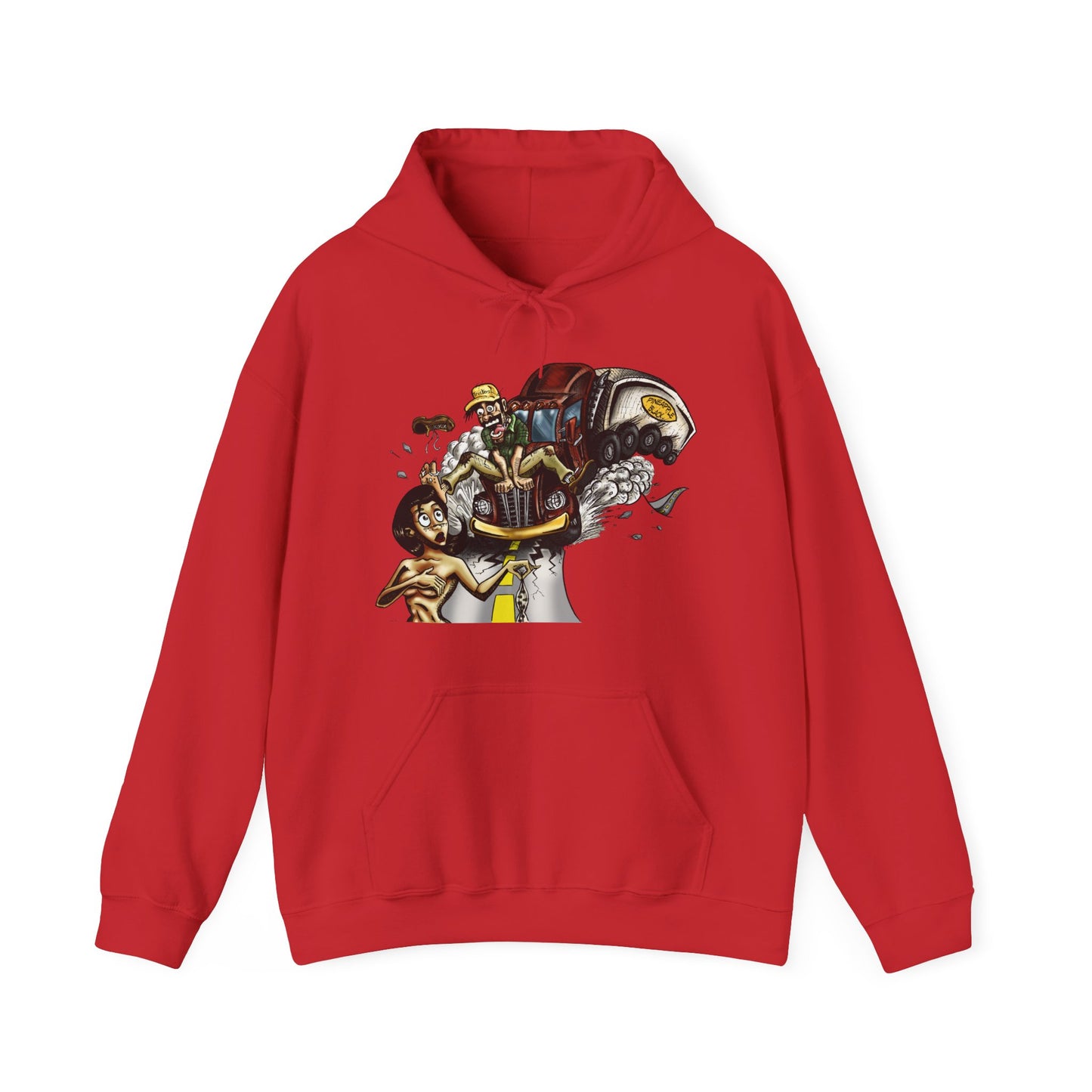 Wild Man Rider, Unisex Heavy Blend™ Hooded Sweatshirt