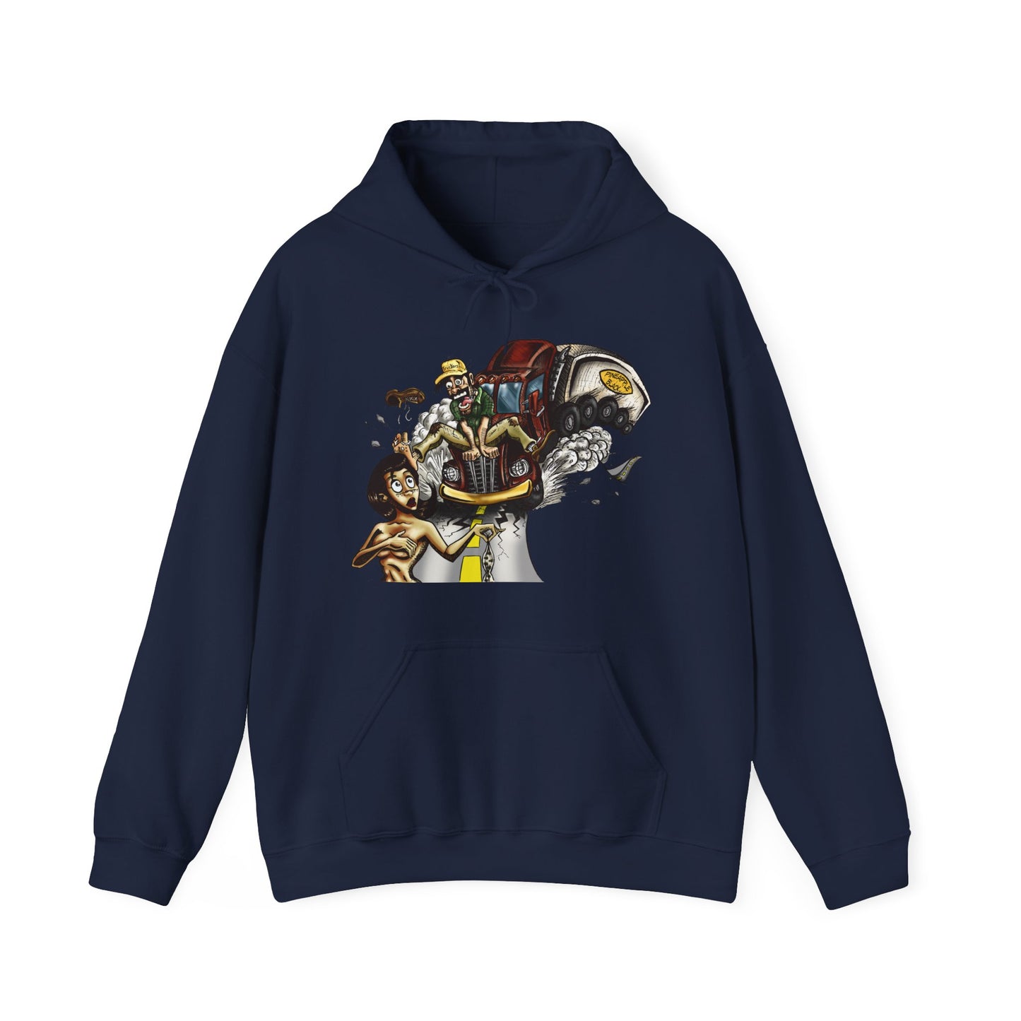 Wild Man Rider, Unisex Heavy Blend™ Hooded Sweatshirt