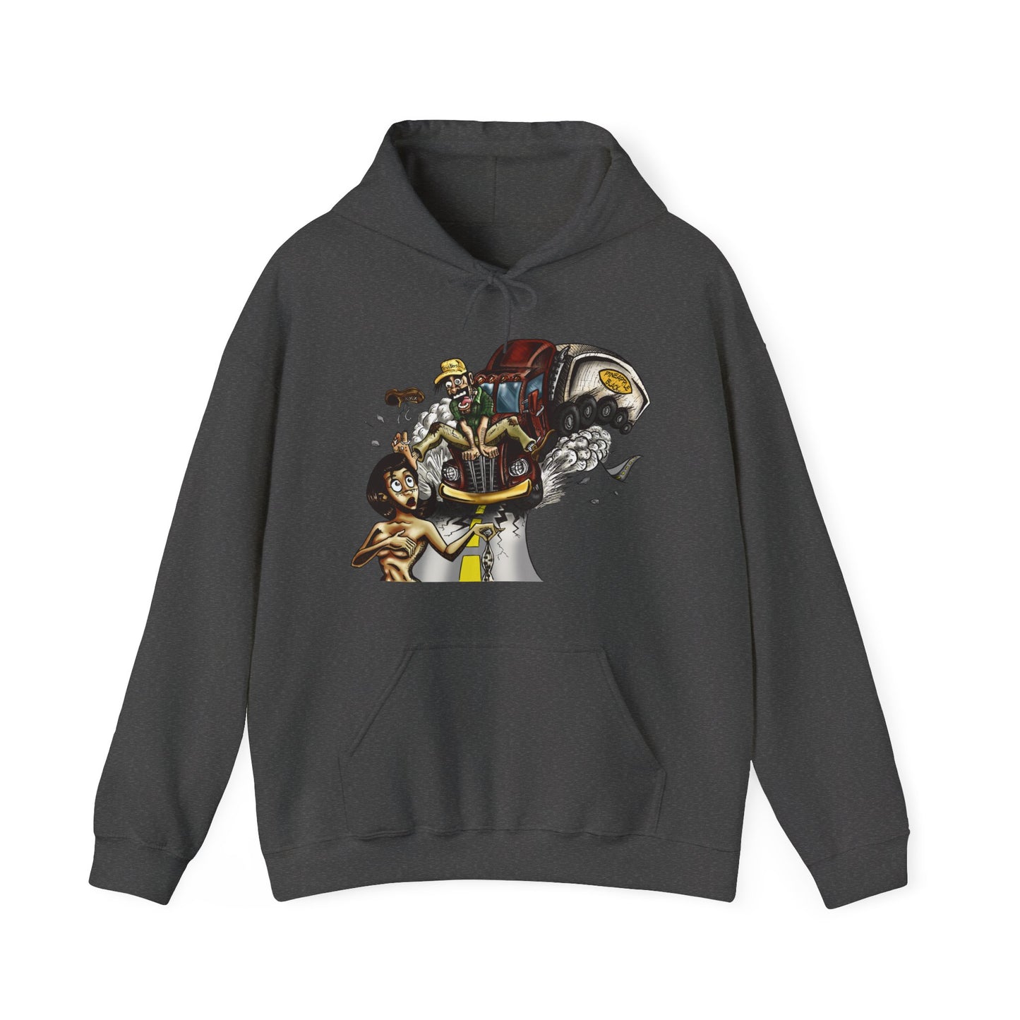 Wild Man Rider, Unisex Heavy Blend™ Hooded Sweatshirt