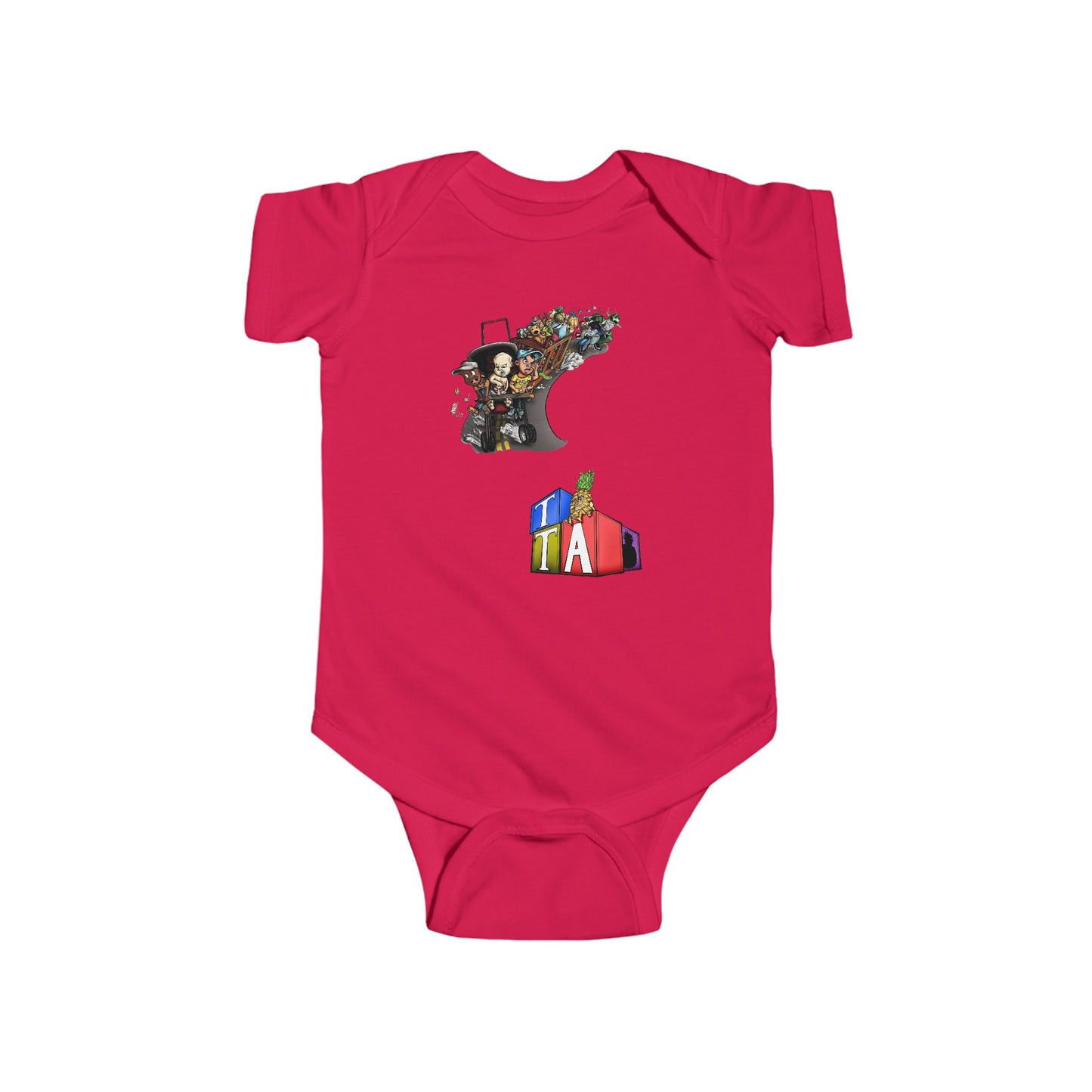 Tiny Toddler Adventures, Infant Fine Jersey Bodysuit