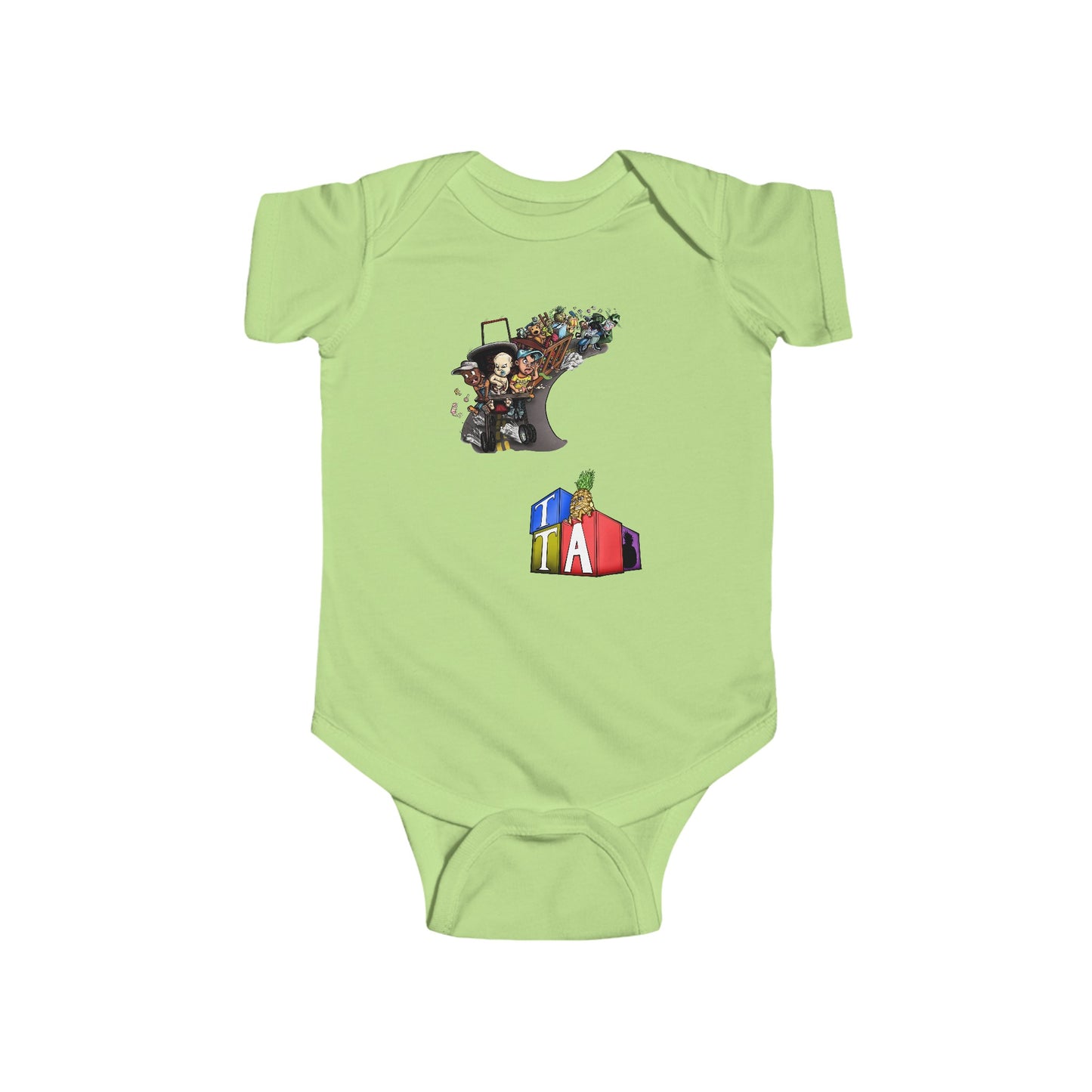 Tiny Toddler Adventures, Infant Fine Jersey Bodysuit