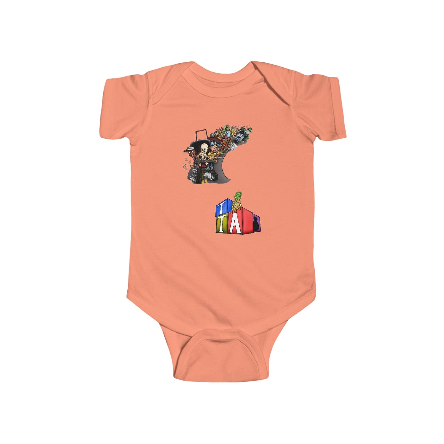 Tiny Toddler Adventures, Infant Fine Jersey Bodysuit