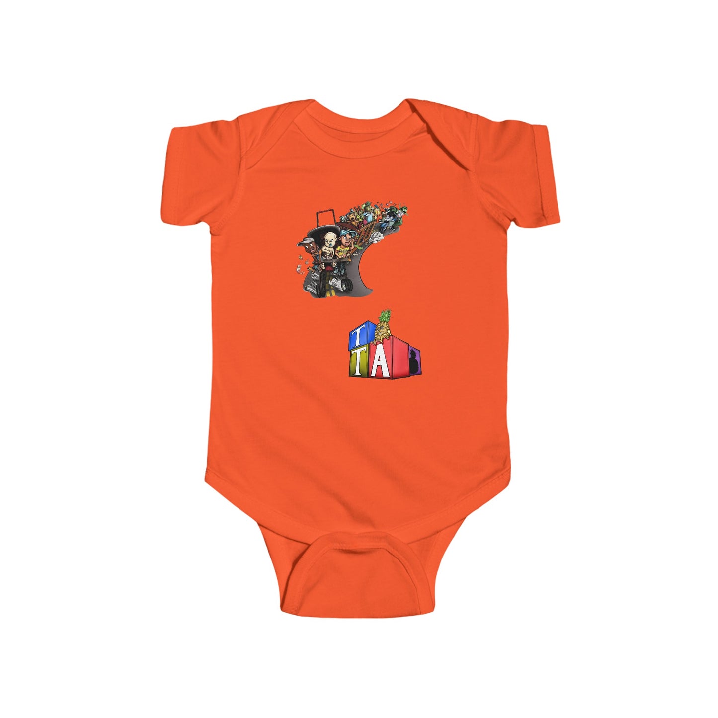 Tiny Toddler Adventures, Infant Fine Jersey Bodysuit