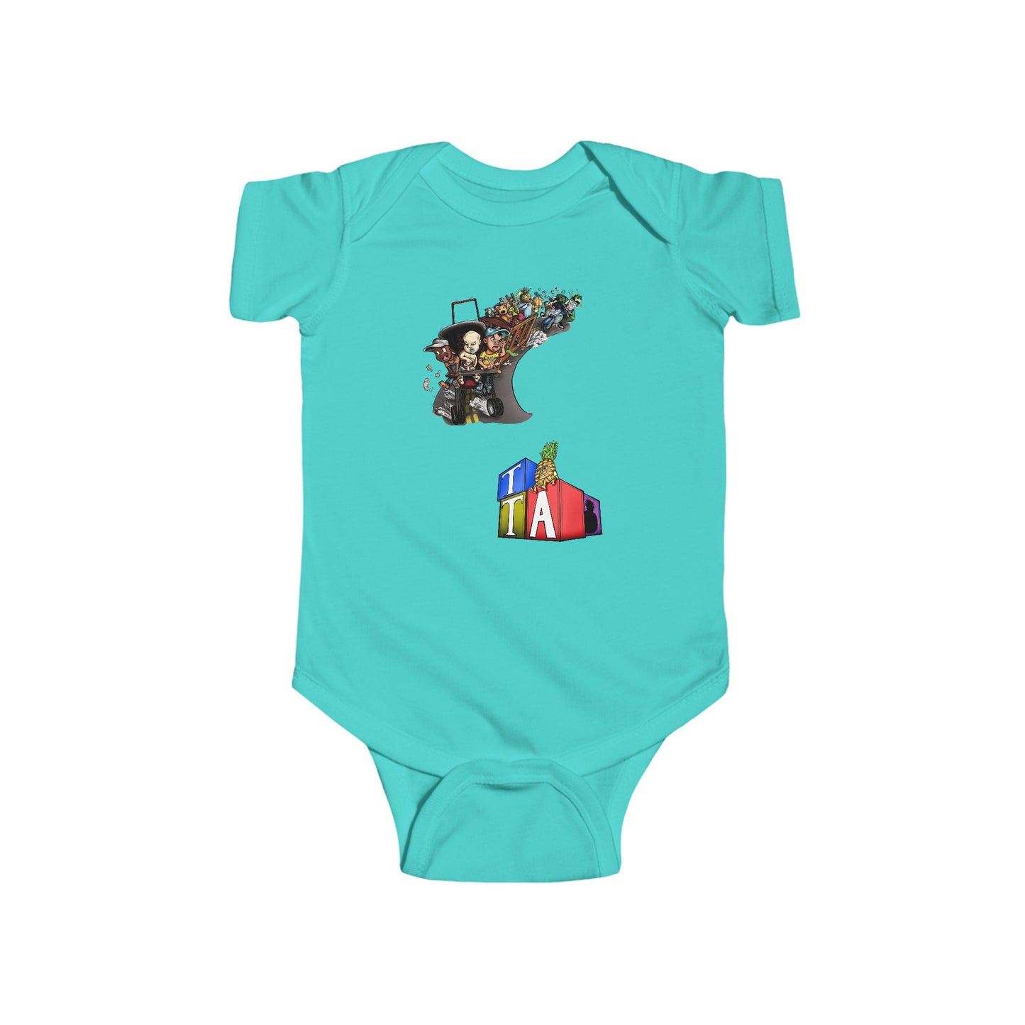 Tiny Toddler Adventures, Infant Fine Jersey Bodysuit