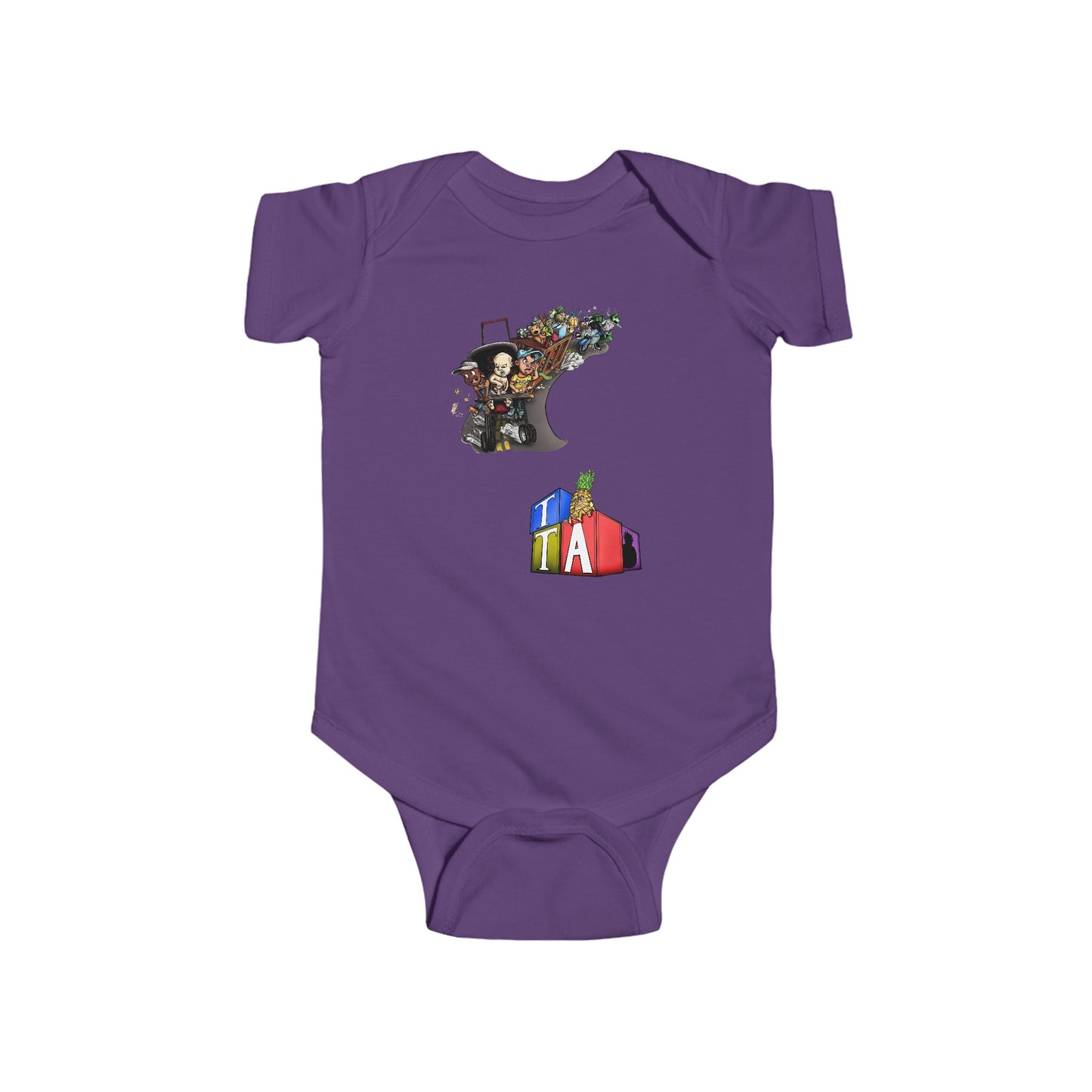 Tiny Toddler Adventures, Infant Fine Jersey Bodysuit