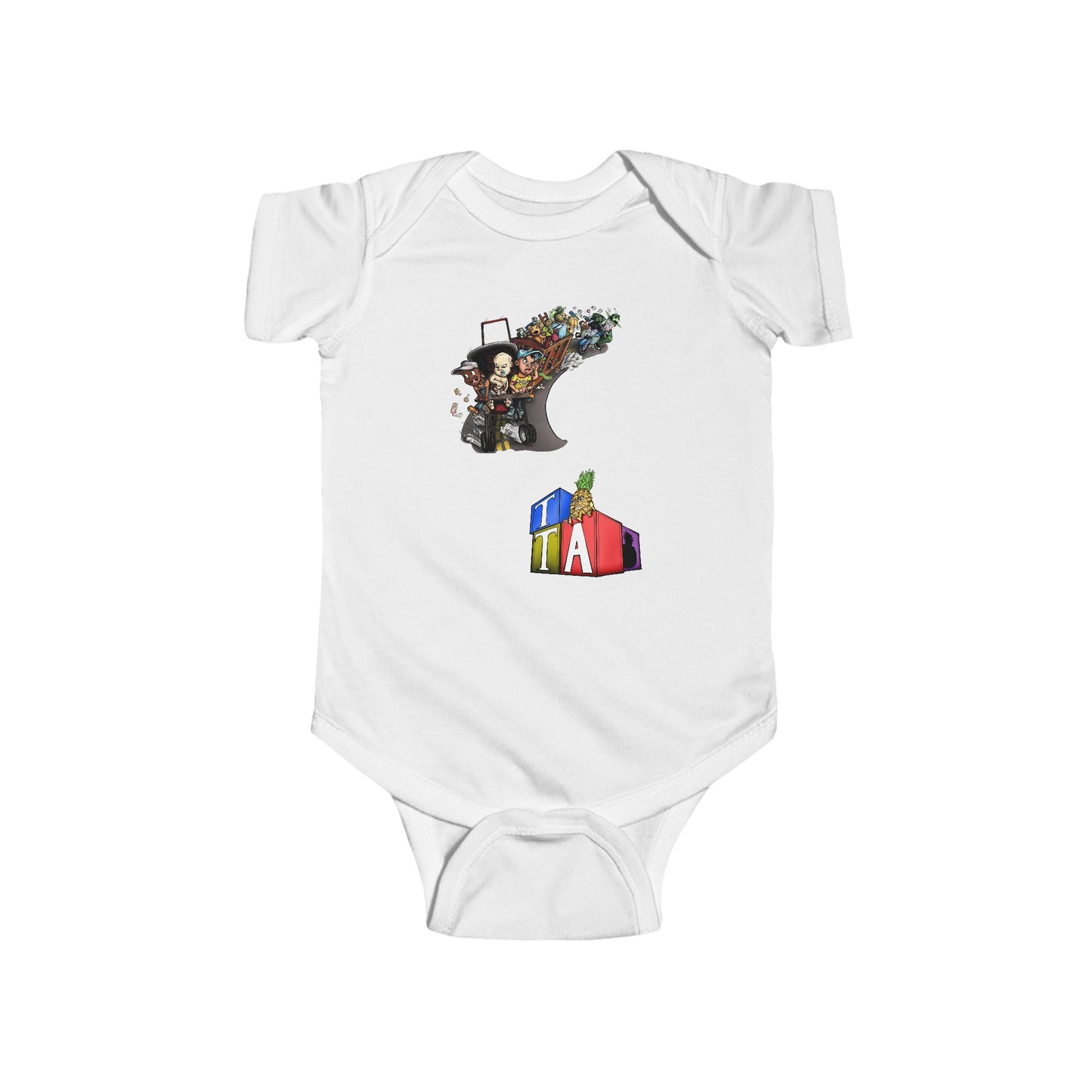 Tiny Toddler Adventures, Infant Fine Jersey Bodysuit