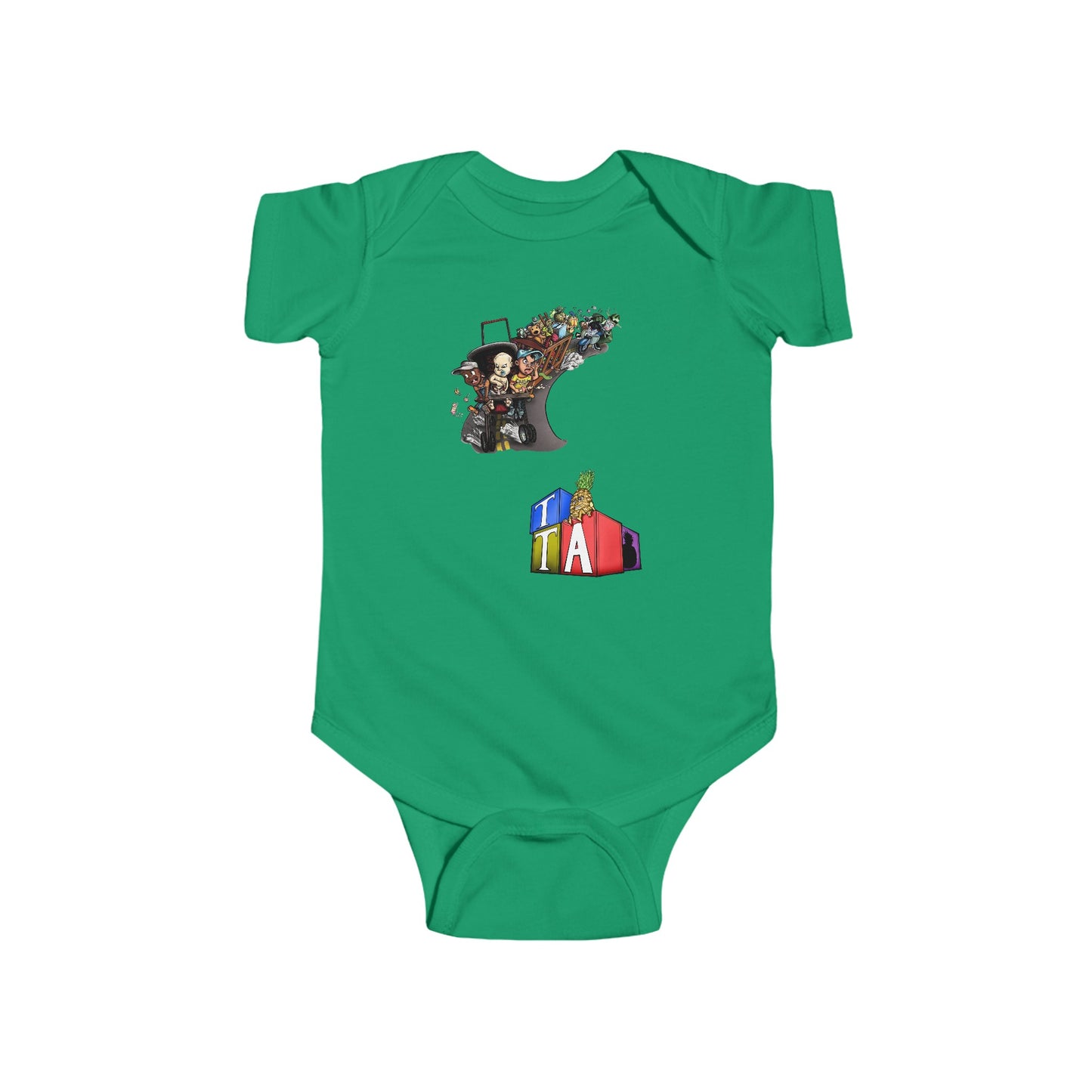 Tiny Toddler Adventures, Infant Fine Jersey Bodysuit