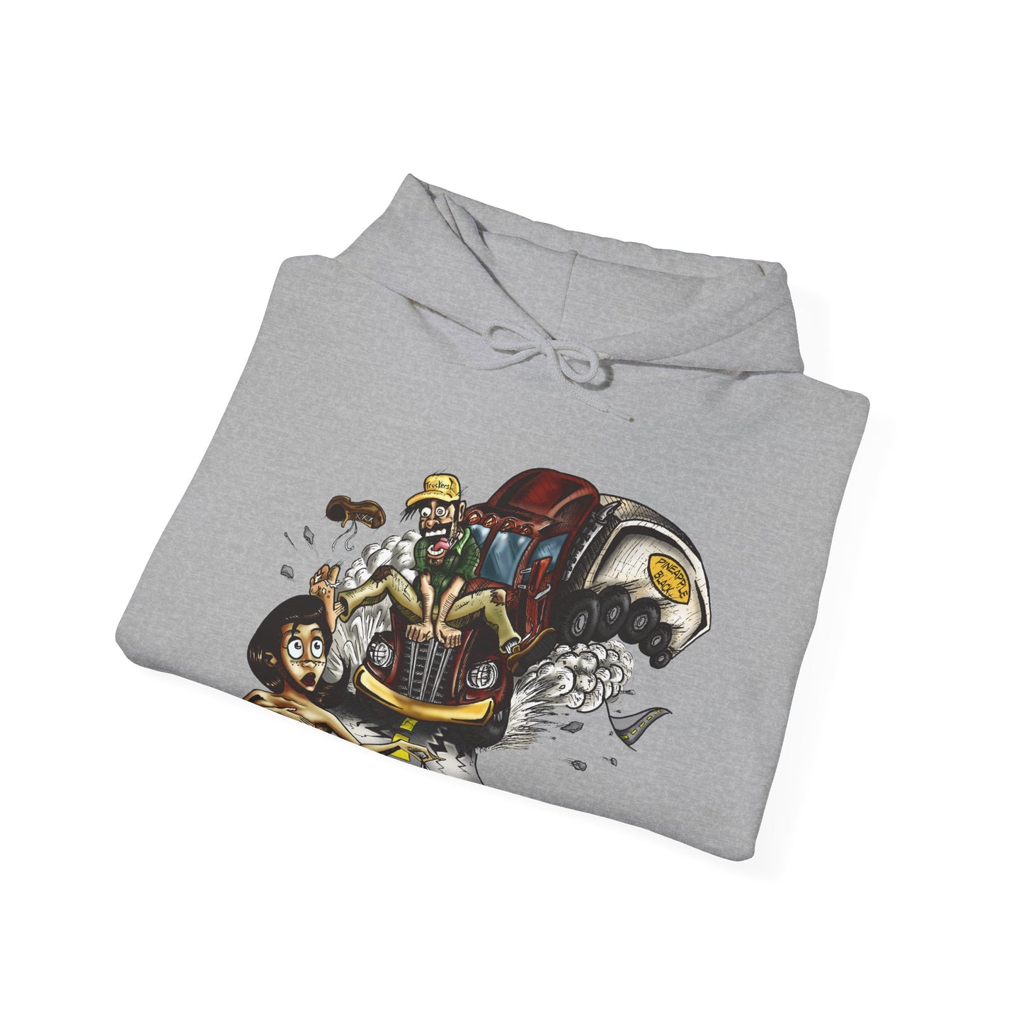 Wild Man Rider, Unisex Heavy Blend™ Hooded Sweatshirt