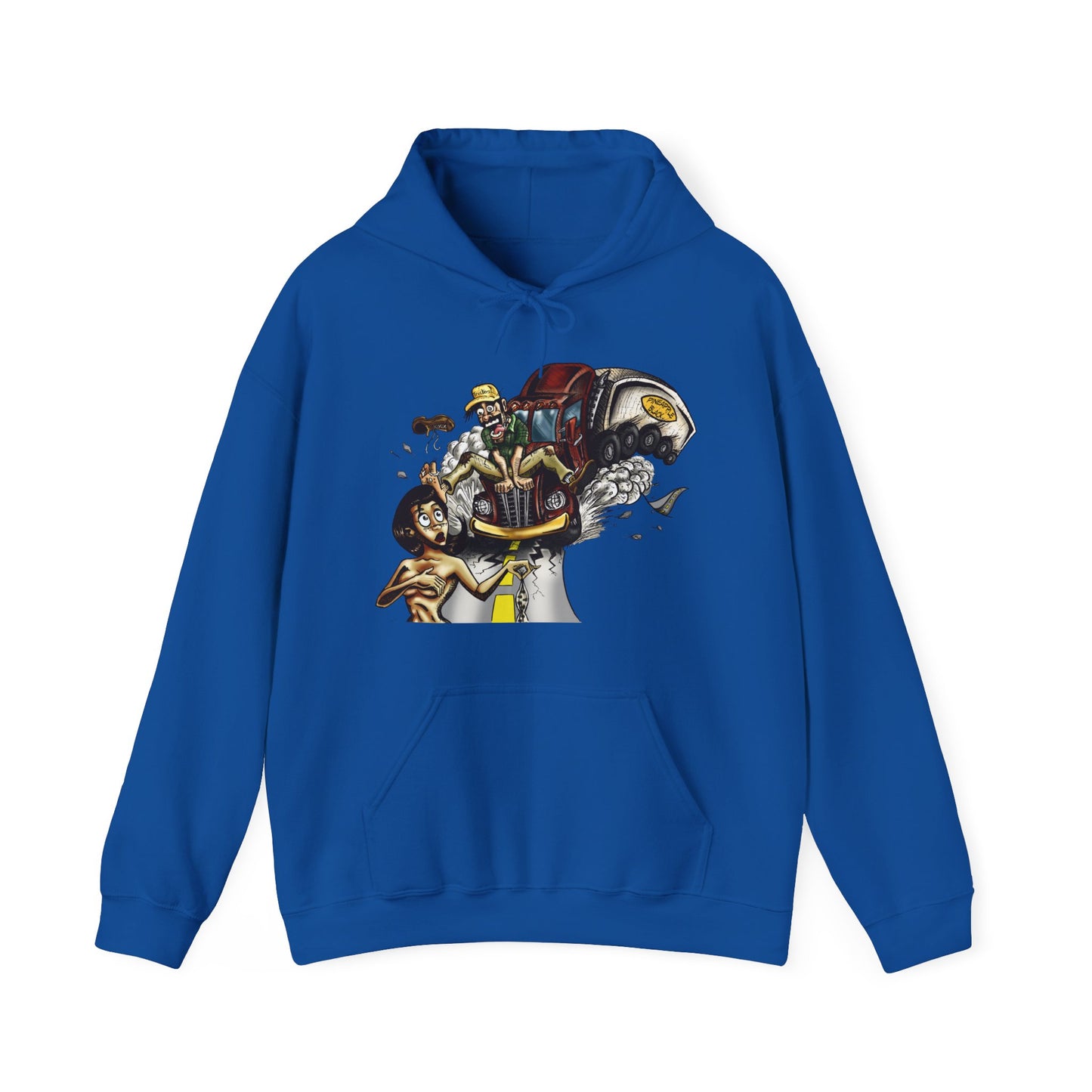 Wild Man Rider, Unisex Heavy Blend™ Hooded Sweatshirt